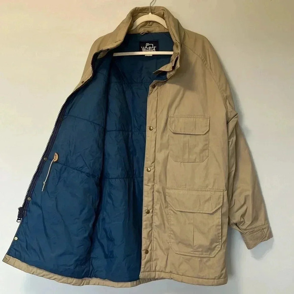 Woolrich vintage tan jacket made  in USA - Picture 6 of 6